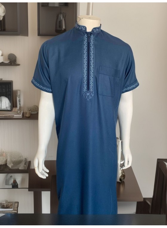 qamis luxe avec broderies