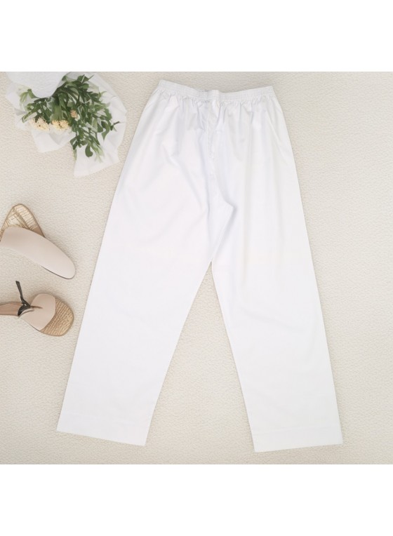 pantalon blanc pour qamis