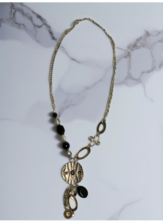 collier de style boheme metal