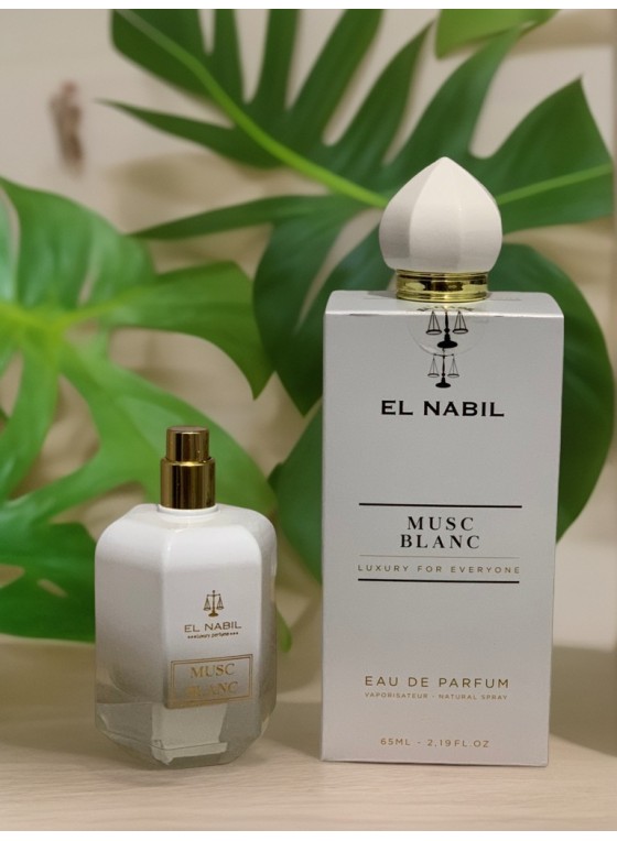 parfum El nabil musk blanc 65ml