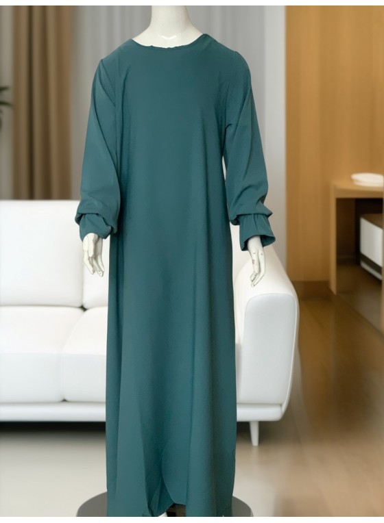 abaya pour filles en soie de Médine