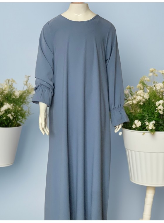robe abaya fille soie de médine