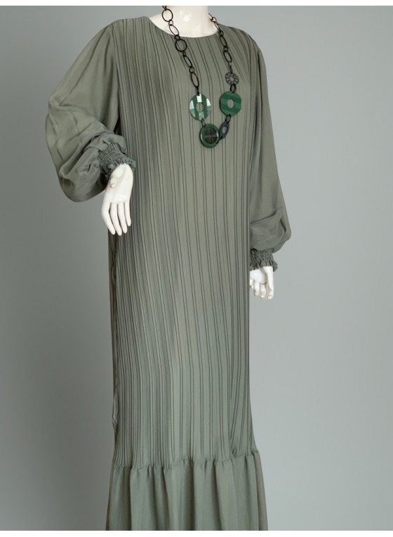 abaya robe mousseline de crêpe turquie