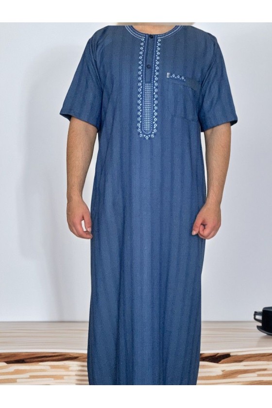 Qamis manches courtes tendance