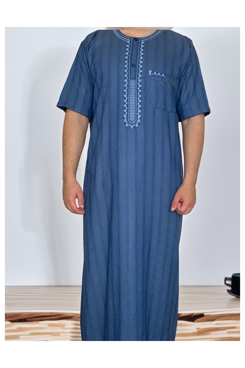 Qamis manches courtes tendance