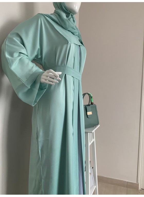 Abaya kimono verte